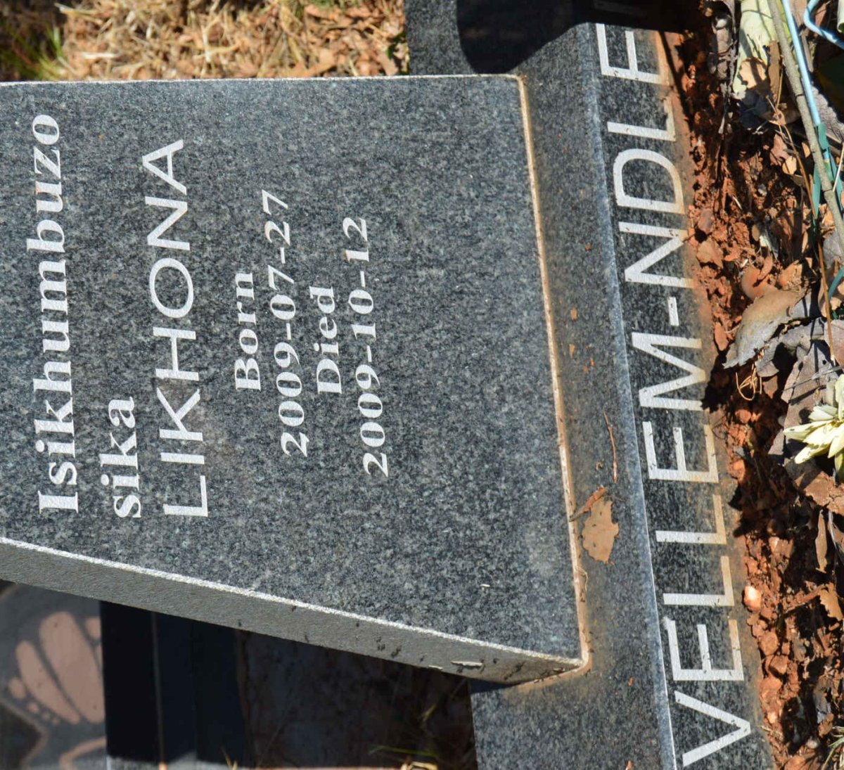 NDLE Likhona, VELLEM 2009-2009
