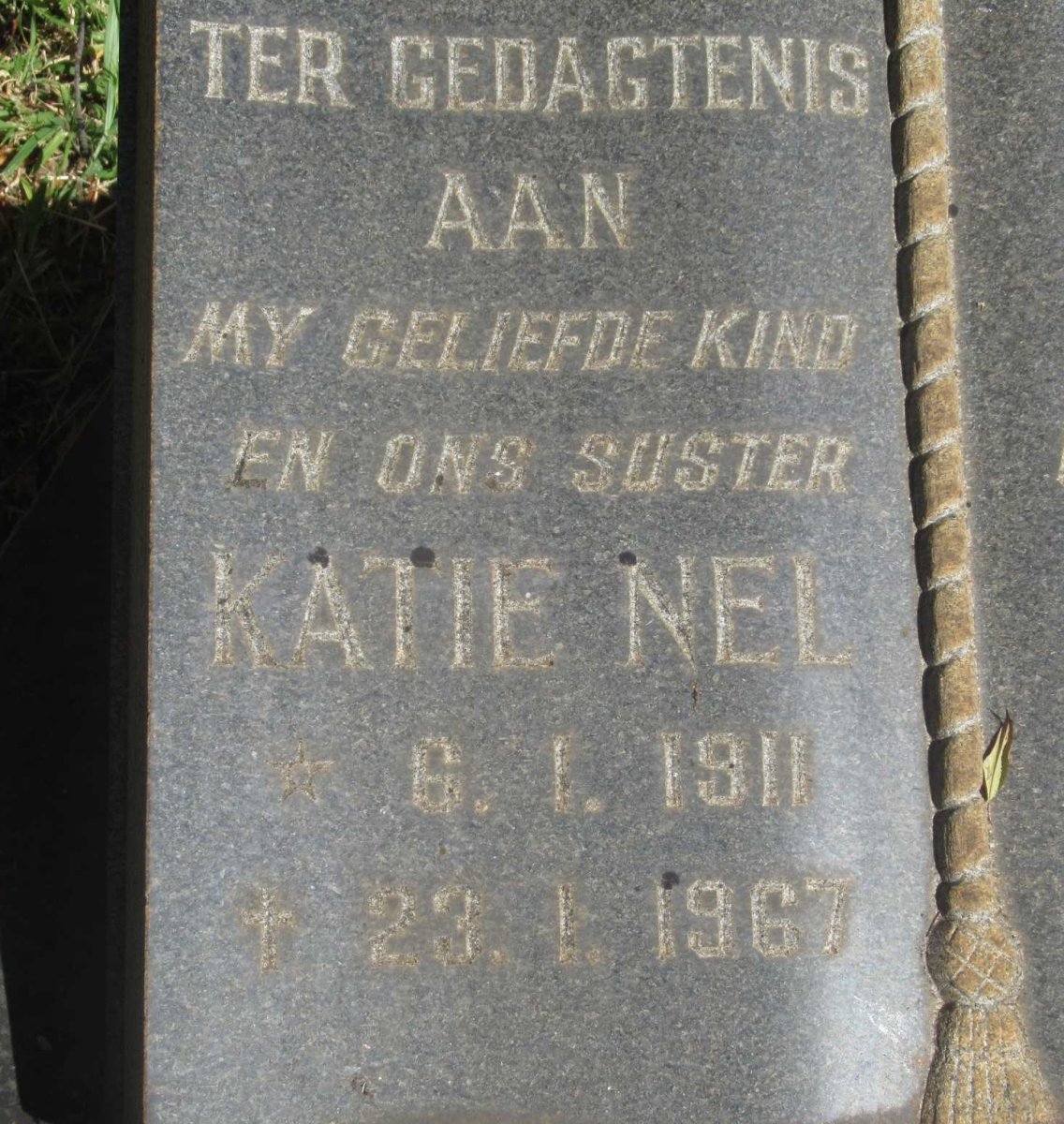 NEL Katie 1911-1967