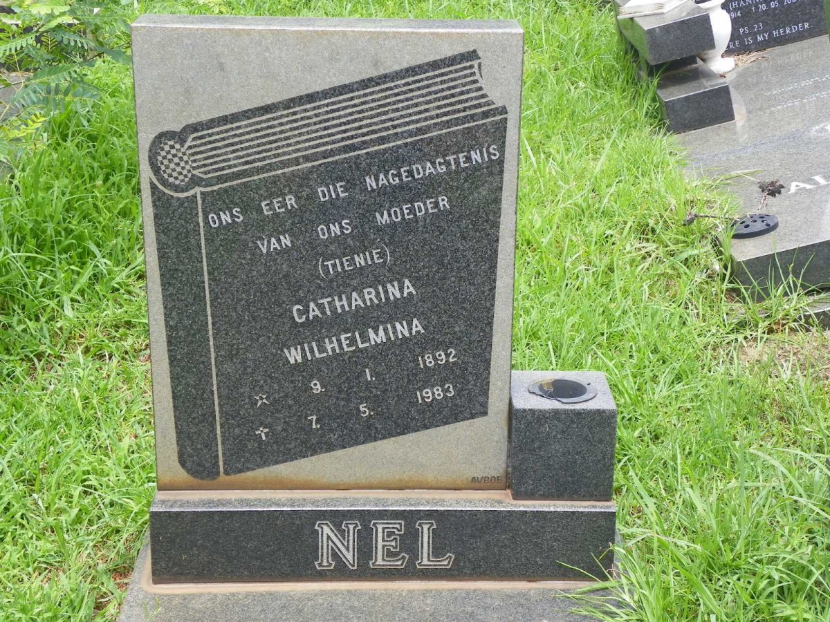NEL Catharina Wilhelmina 1892-1983