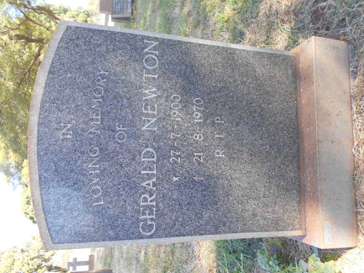 NEWTON Gerald 1900-1970