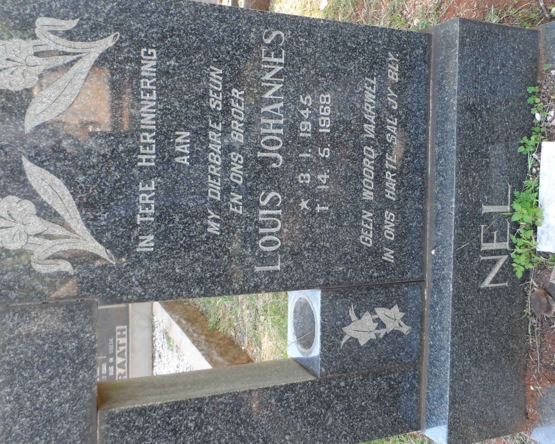 NEL Louis Johannes 1945-1968
