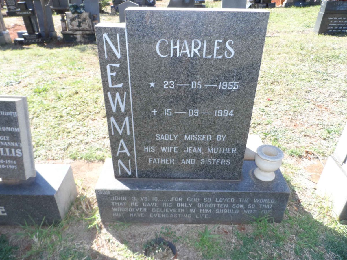 NEWMAN Charles 1955-1994