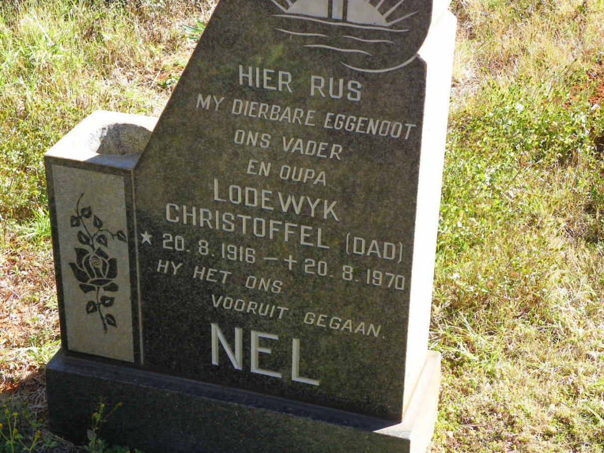 NEL Lodewyk Christoffel 1916-1970