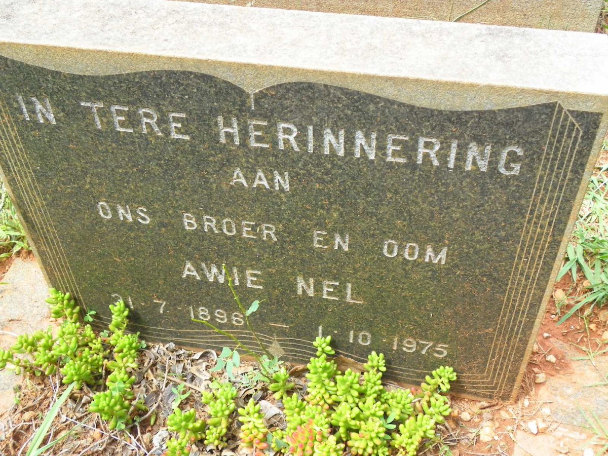 NEL Awie 1896-1975