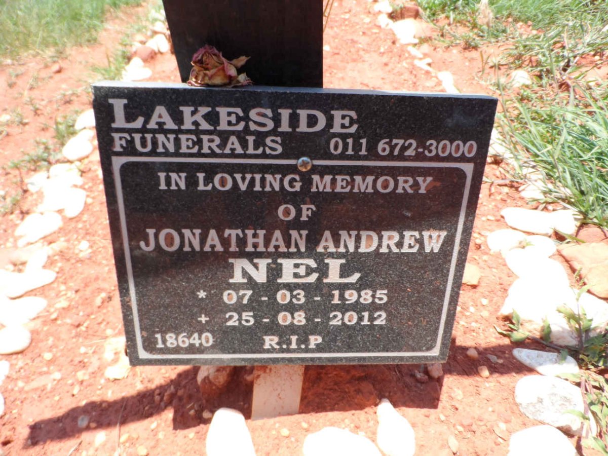 NEL Jonathan Andrew 1985-2012
