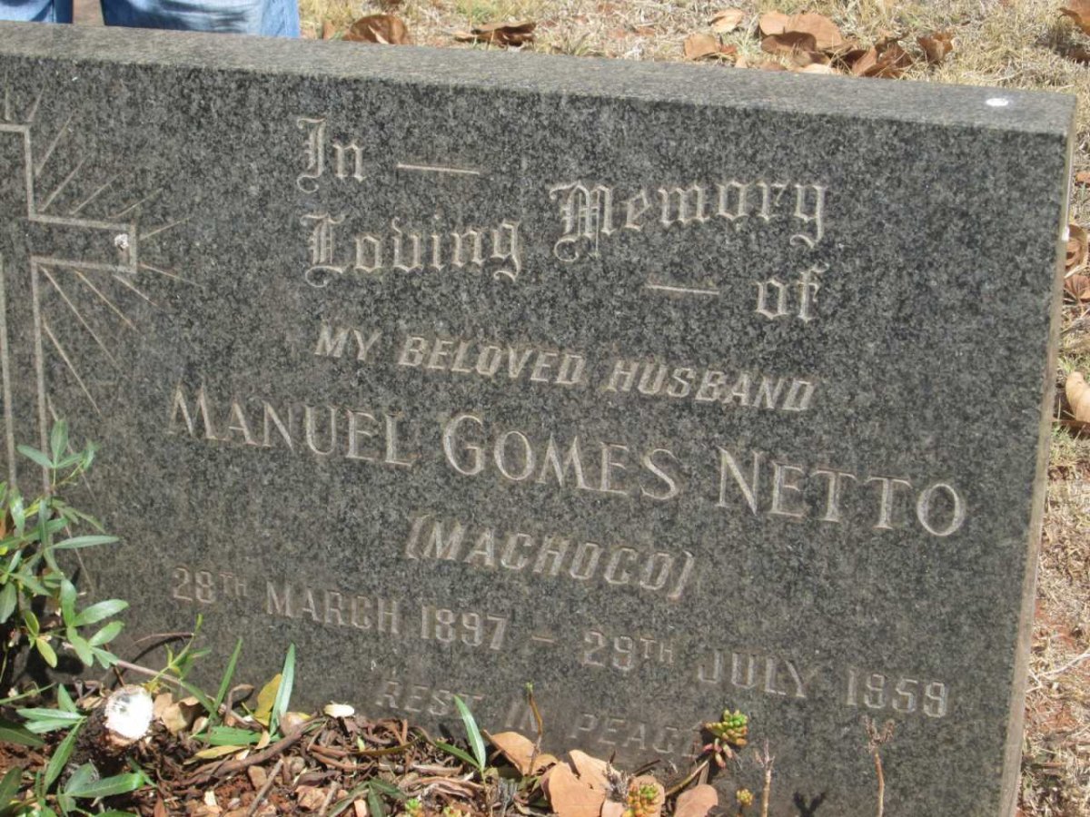 NETTO Manuel Gomes 1897-1959