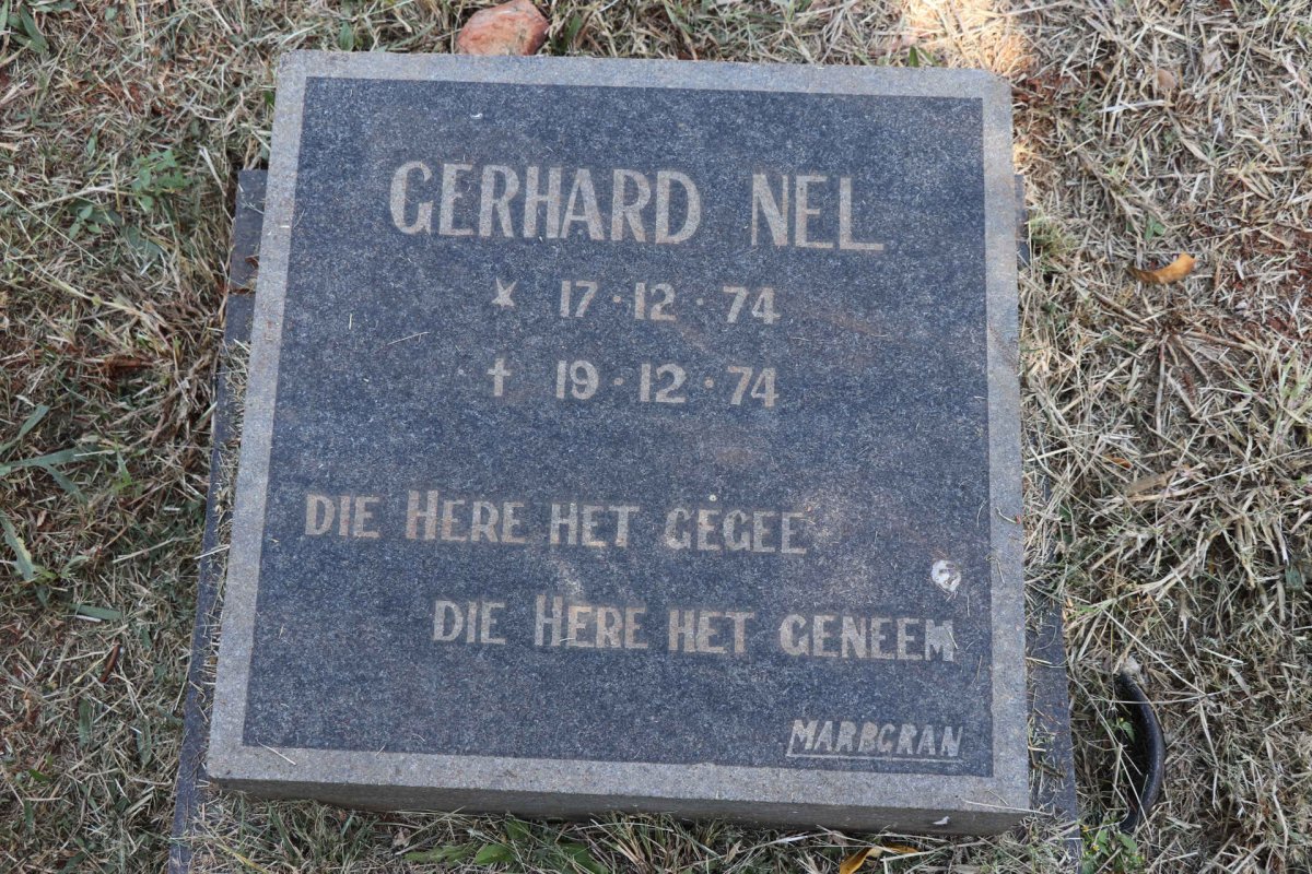 NEL Gerhard 1974-1974
