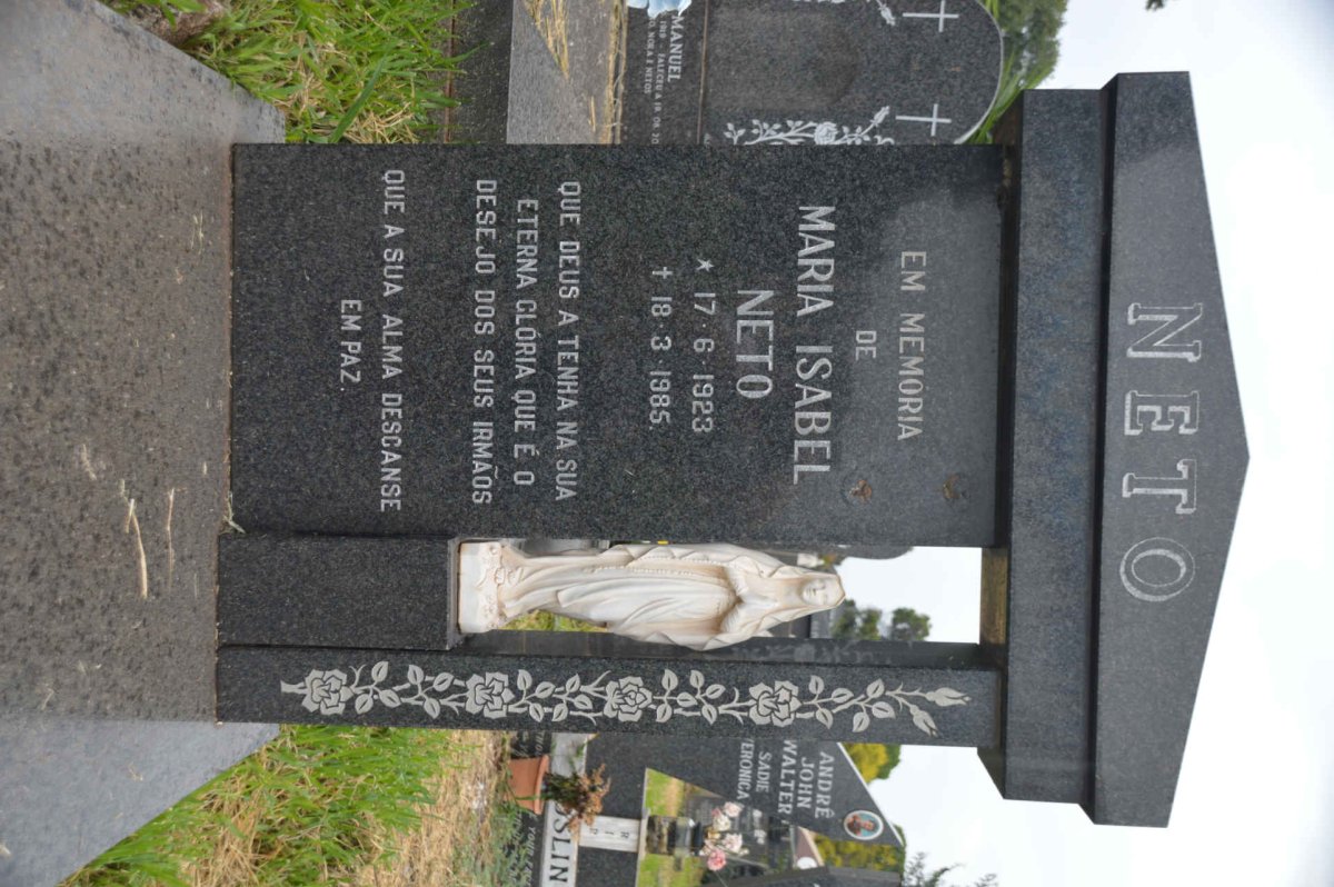 NETO Maria Isabel 1923-1985