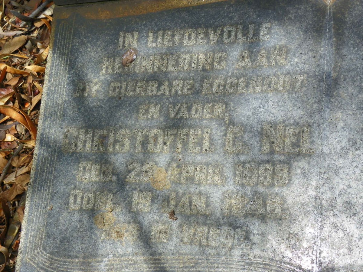 NEL Christoffel G. 1899-1946