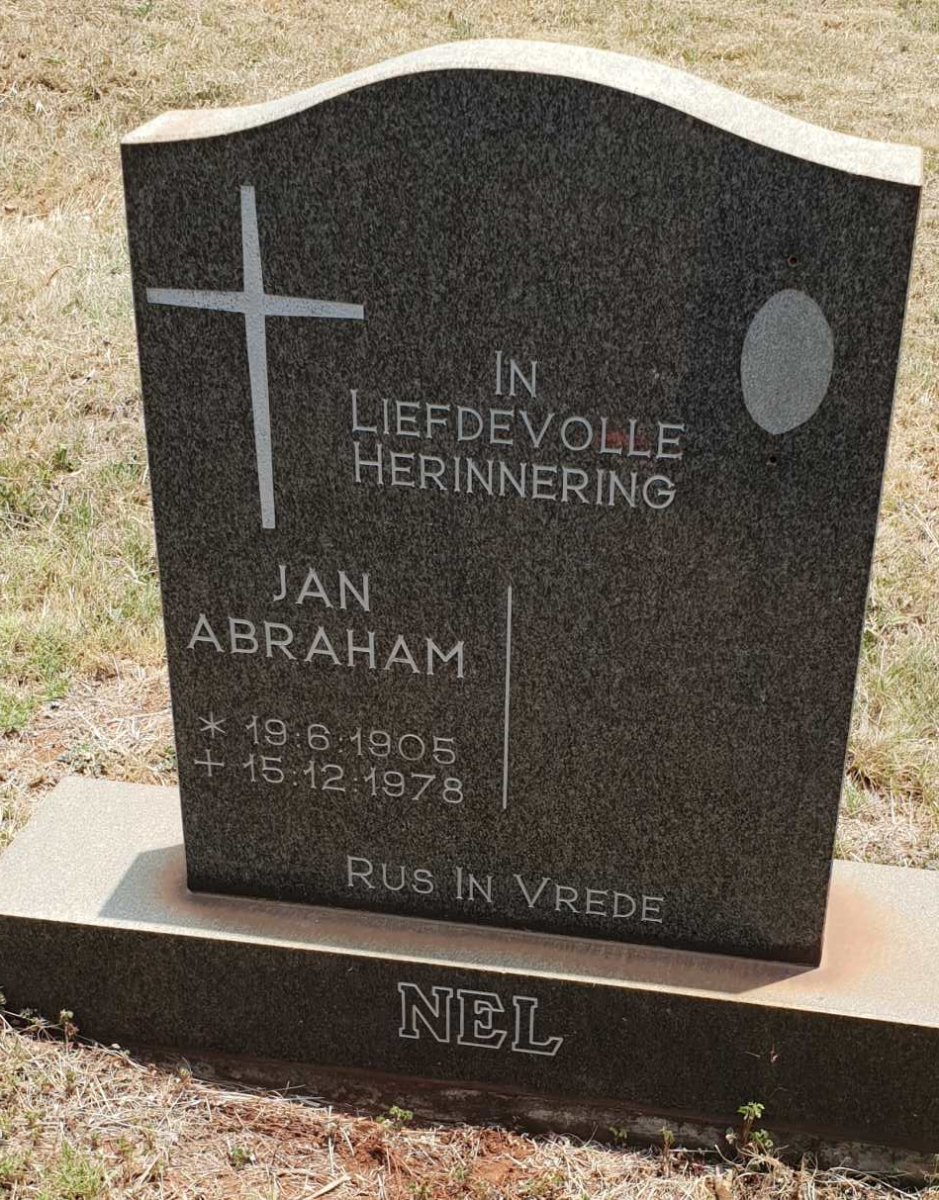 NEL Jan Abraham 1905-1978
