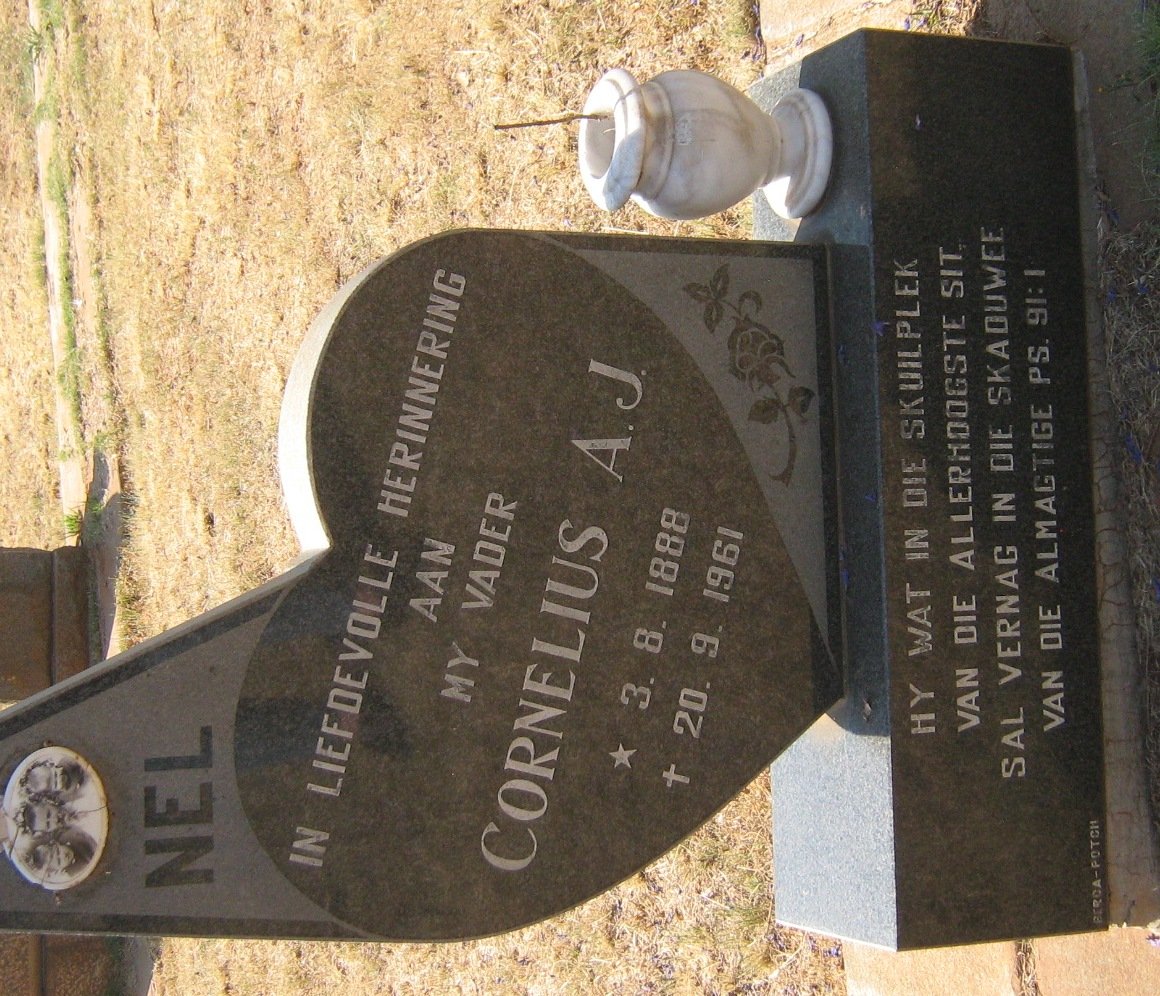 NEL Cornelius A.J. 1888-1961