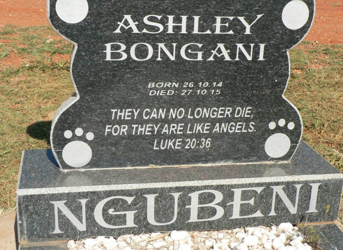 NGUBENI Ashley Bongani 2014-2015