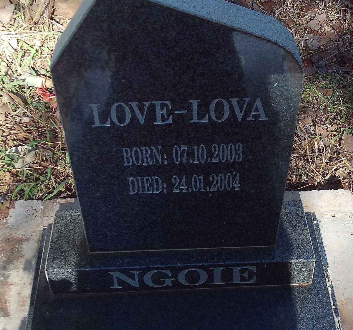 NGOIE Love-Lova 2003-2004