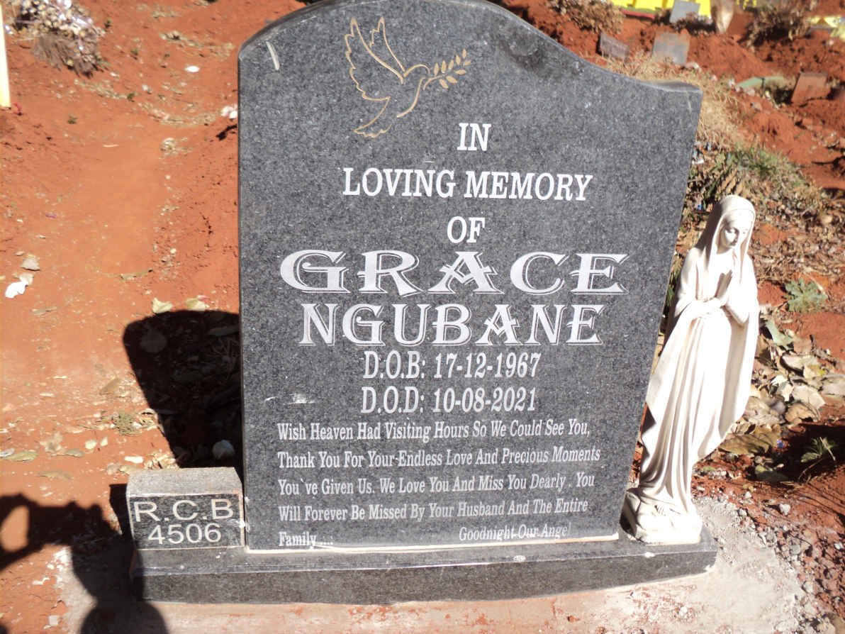 NGUBANE Grace 1967-2021