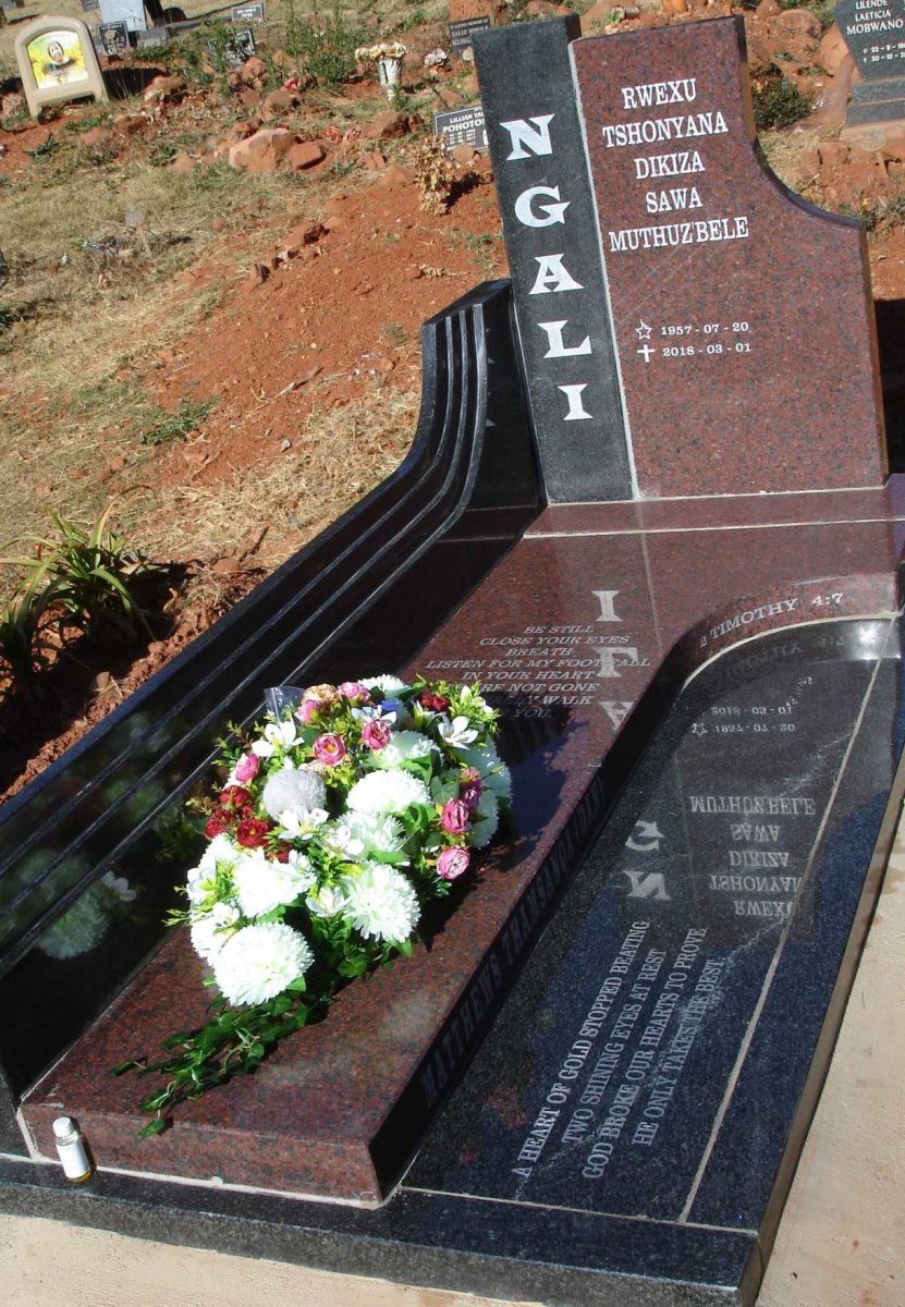 NGALI Rwexu Tshonyana Dikiza Sawa Muthuz'bele 1957-2018