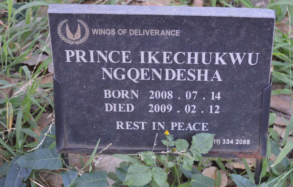 NGQENDESHA Prince Ikechukwu 2008-2009