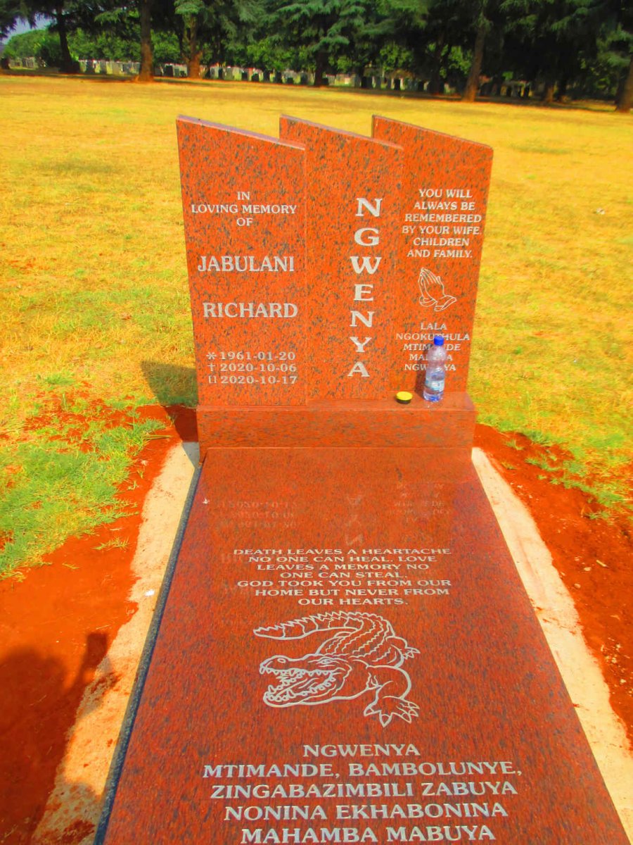 NGWENYA Jabulani Richard 1961-2020