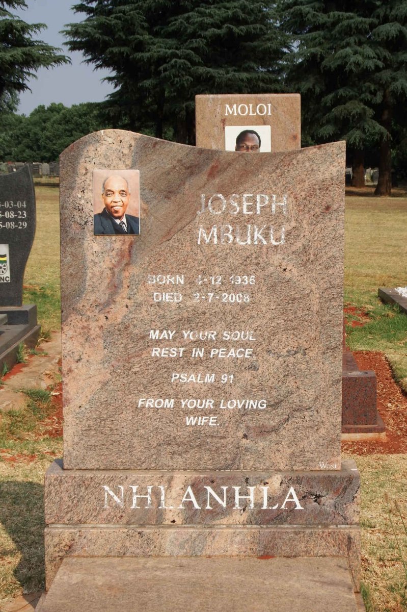 NHLANHLA Joseph Mbuku 1936-2008