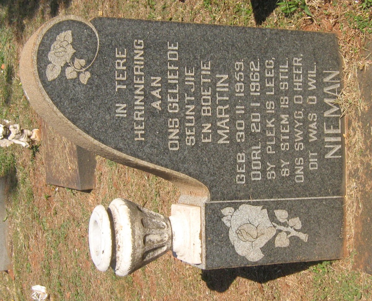 NIEMAN Martin 1959-1962