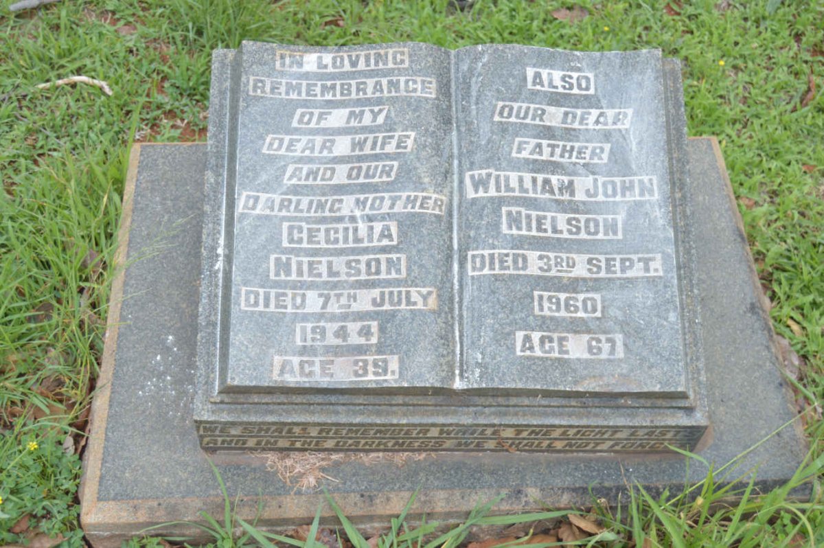 NIELSON William John -1960 &amp; Cecilia -1944