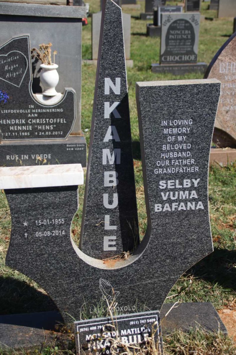 NKAMBULE Selby Vuma Bafana 1955-2014