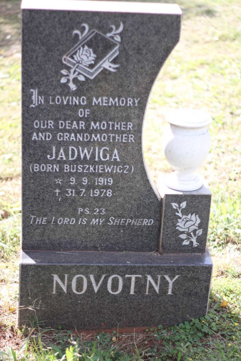 NOVOTNY Jadwiga nee BUSZKIEWICZ 1919-1978