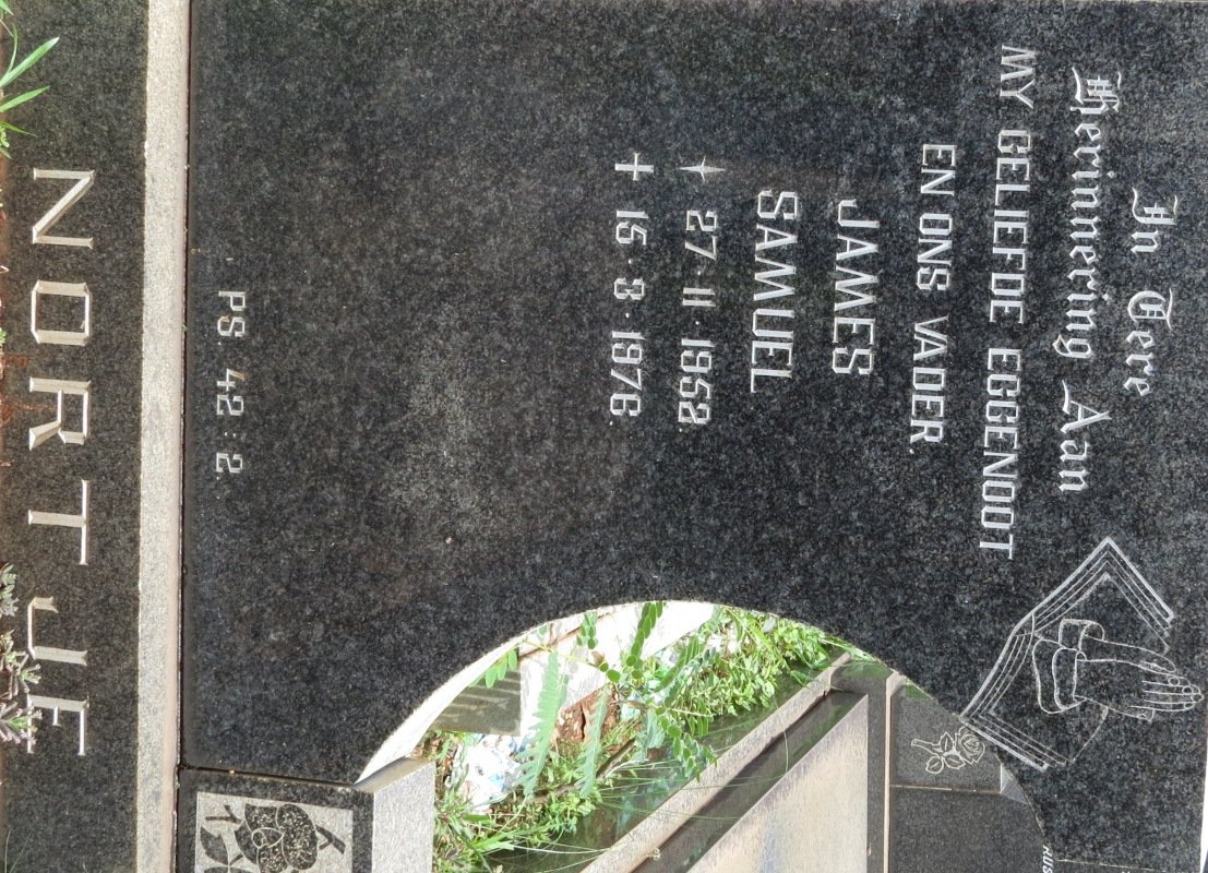NORTJE James Samuel 1952-1976