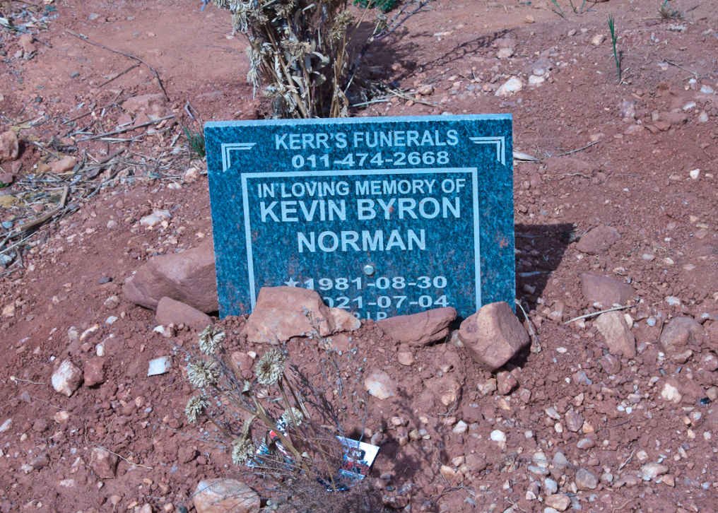 NORMAN Kevin Byron 1981-2021