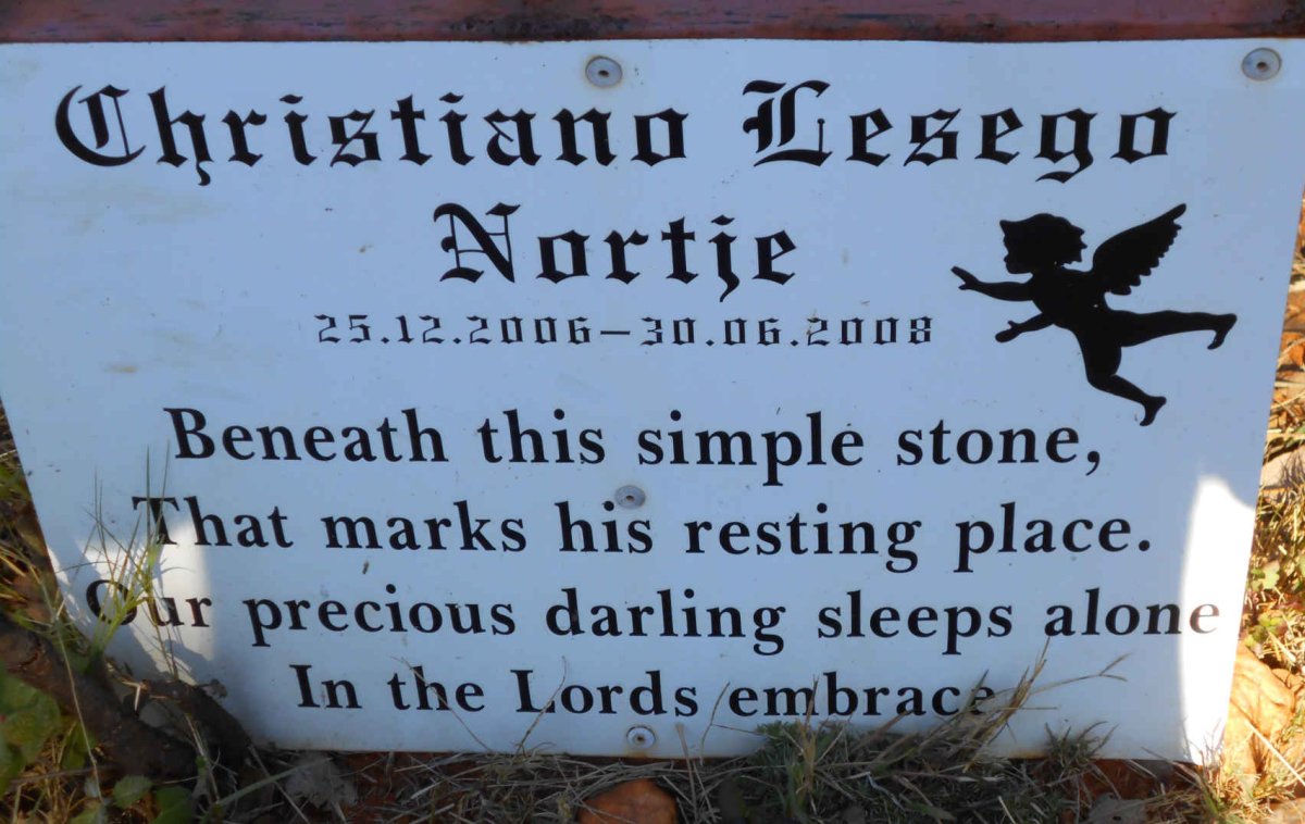 NORTJE Christiano Lesego 2006-2008
