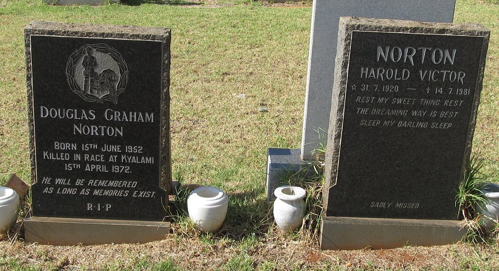 NORTON Harold Victor 1920-1981 :: NORTON Douglas Graham 1952-1972