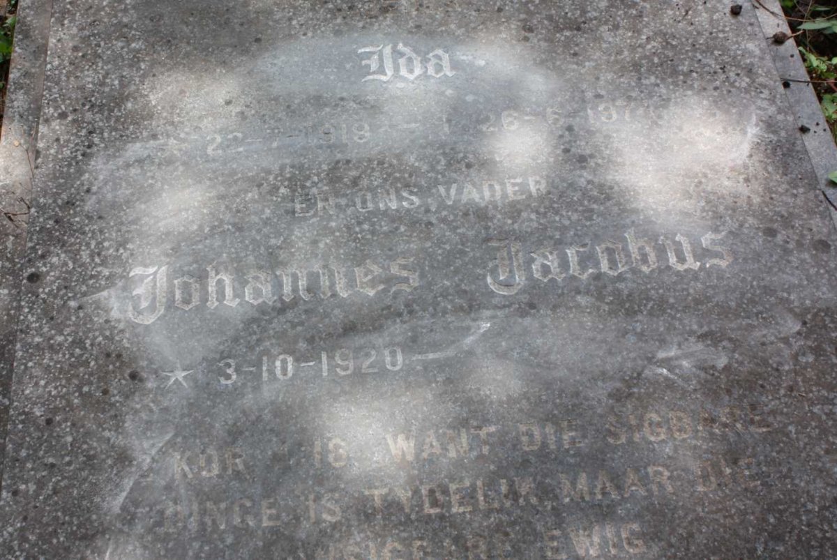 NORTJE Johannes Jacobus 1920- &amp; Ida 1918-1974