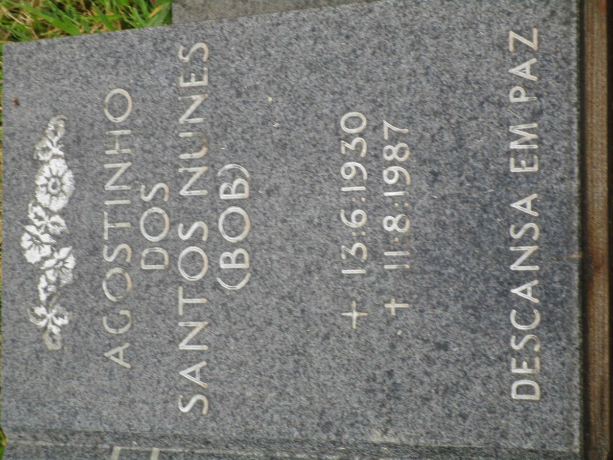 NUNES Agostinho dos Santos 1930-1987
