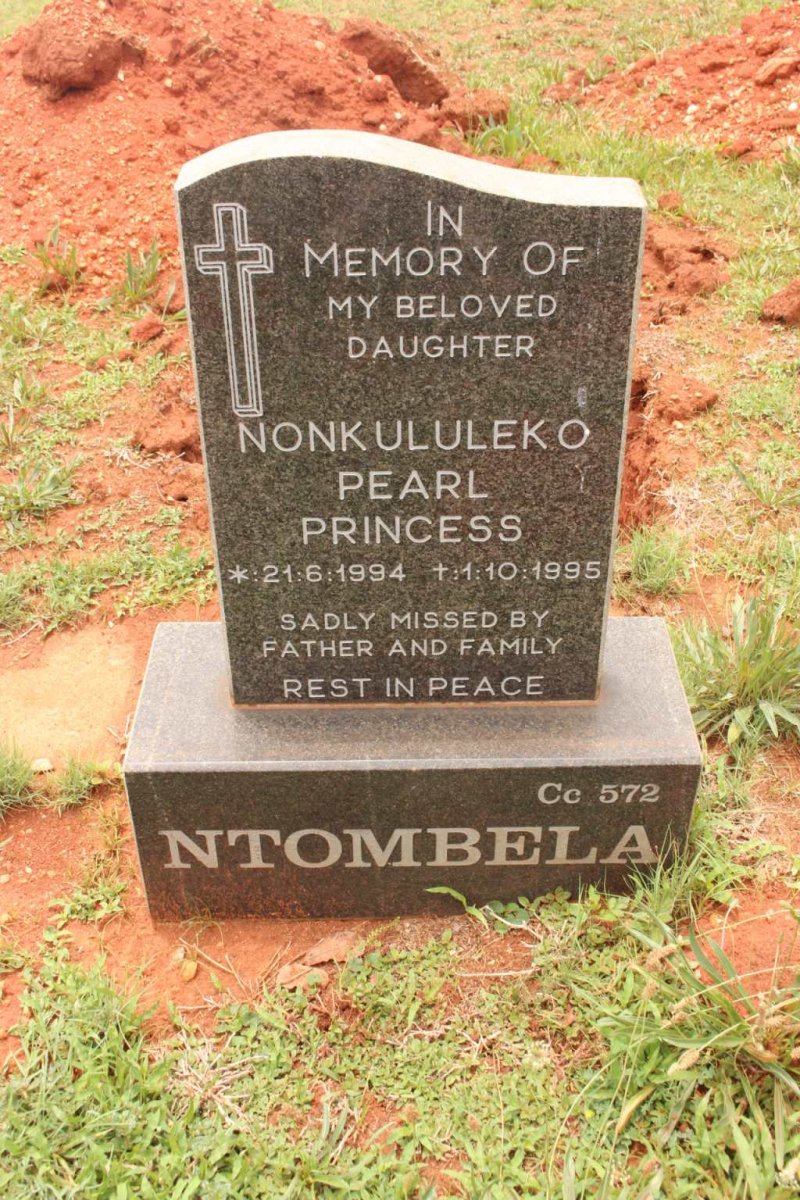 NTOMBELA Nankululeko Pearl Princess 1994-1995