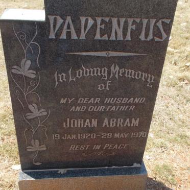 PAPENFUS Johan Abram 1920-1970