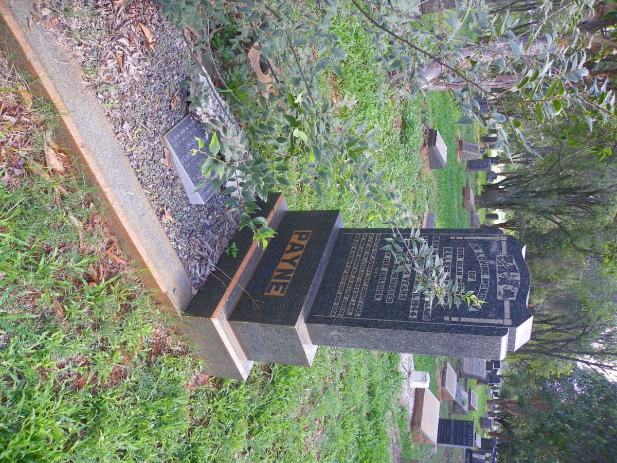 PAYNE Ellen -1944 :: PAYNE Percy Wilfred 1910-1968 &amp; Maud Elizabeth 1912-2006