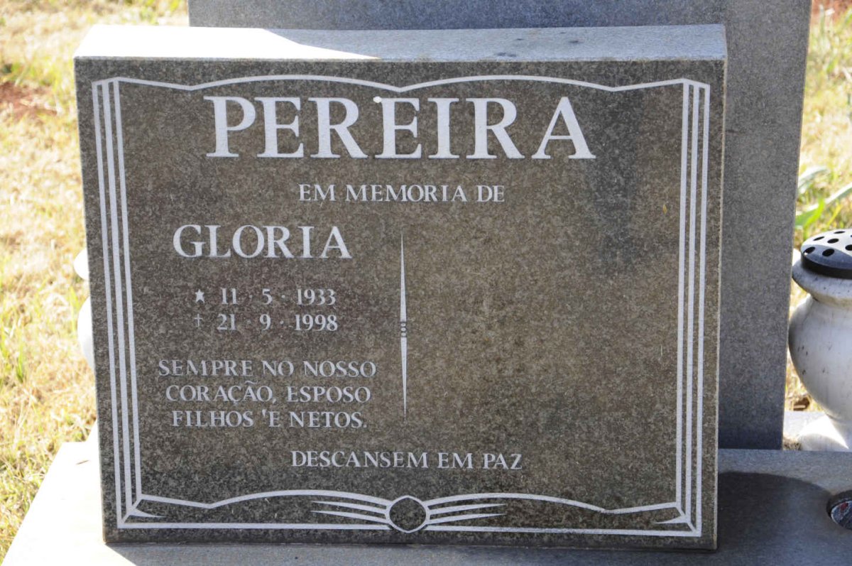 PEREIRA Gloria 1933-1998