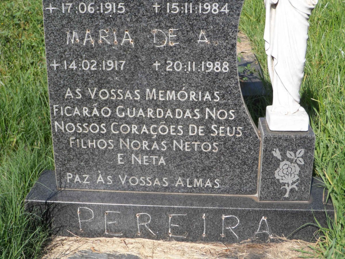 PEREIRA Maria de A. 1917-1988