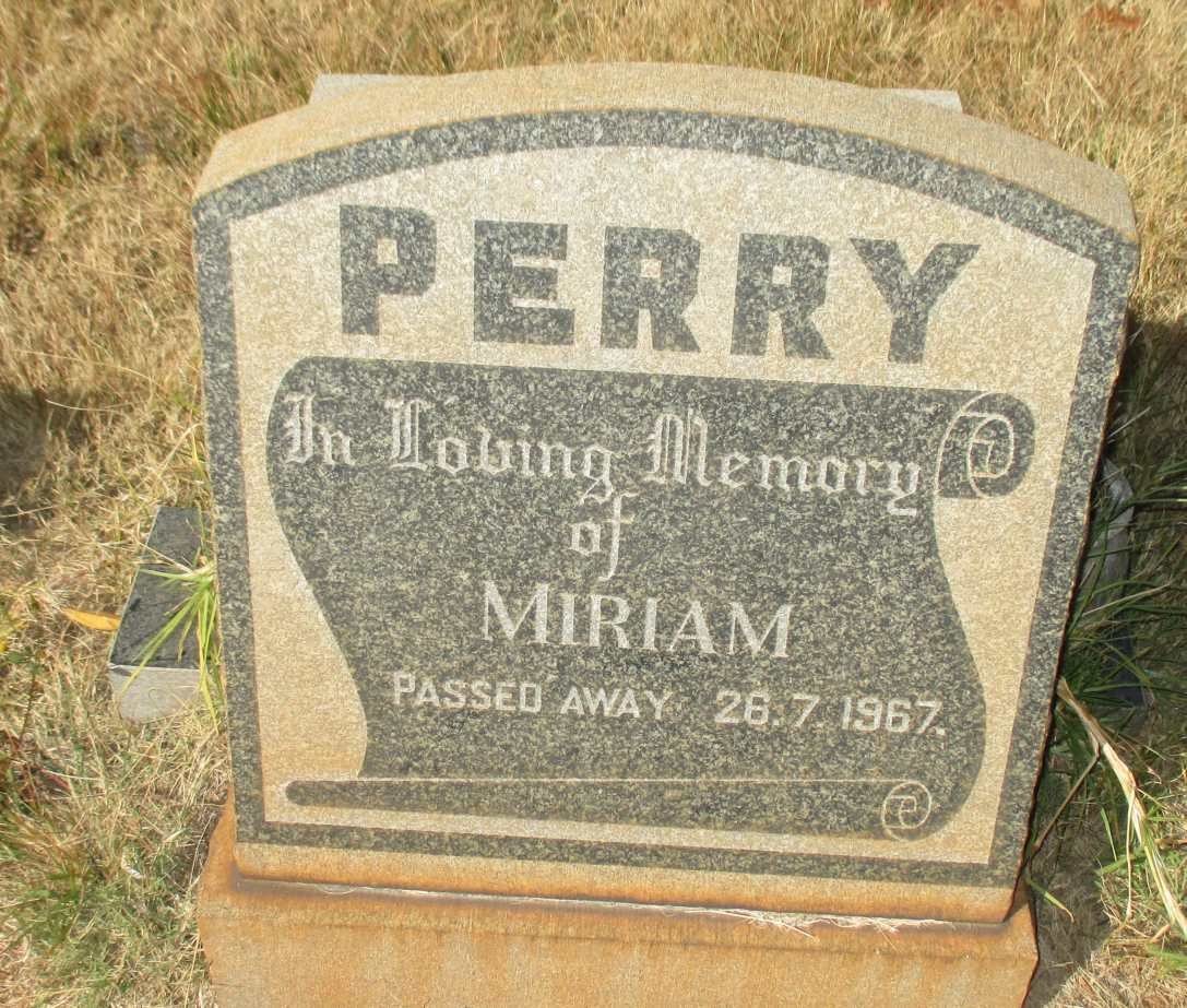 PERRY Miriam -1967