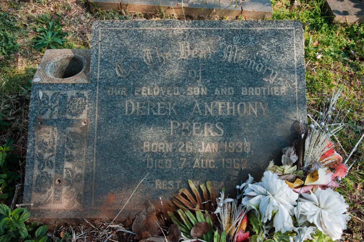 PEERS Derek Anthony 1938-1962