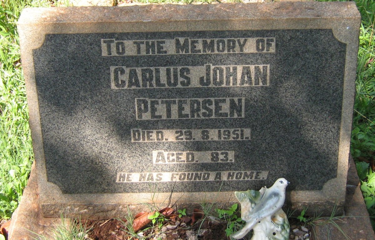 PETERSEN Carlus Johan -1951
