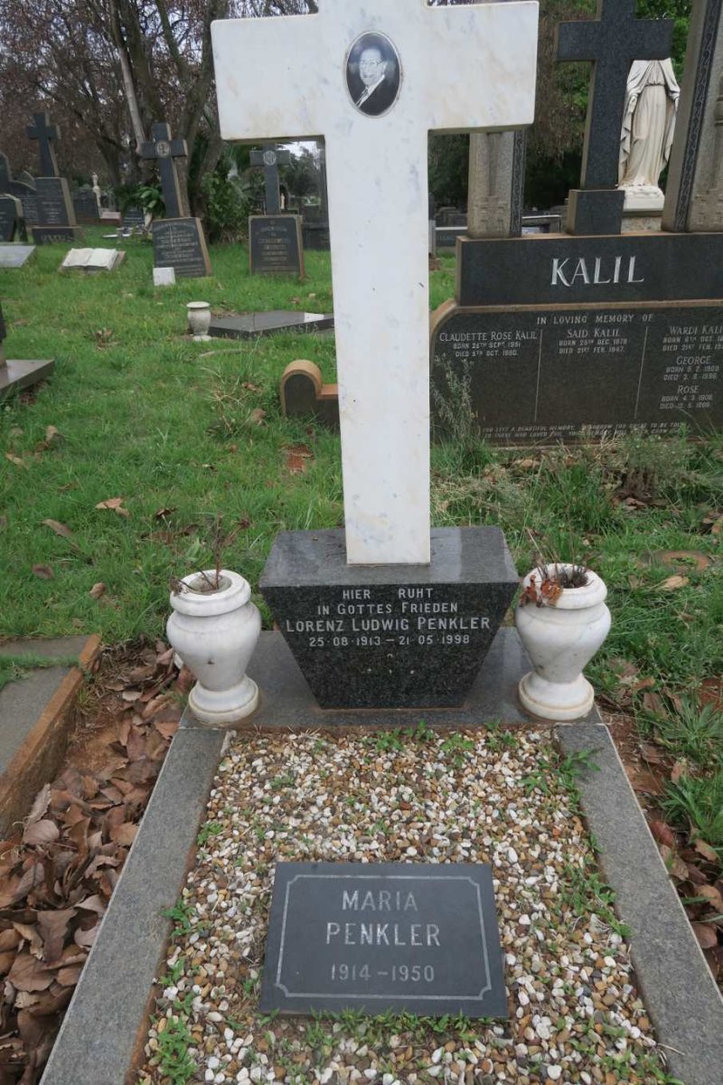 PENKLER Lorenz Ludwig 1913-1998 &amp; Maria 1914-1950