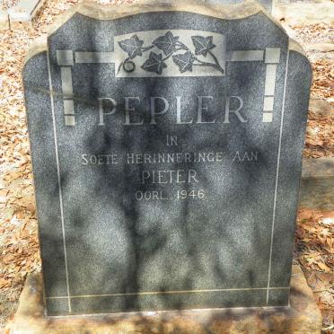 PEPLER Pieter -1946