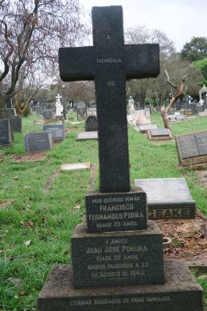 PEDRA Francisco Fernandes :: PEREIRA Joao Jose -1943
