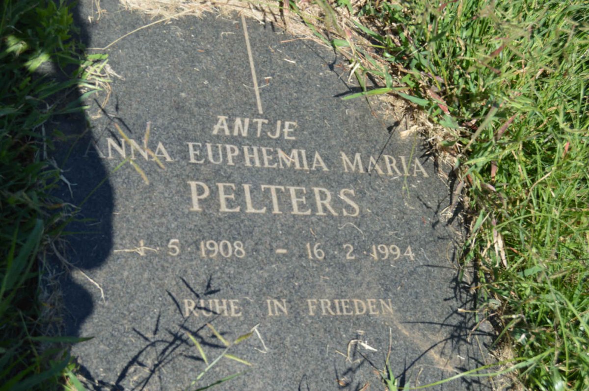 PELTERS Josef Lambert 1911-1983 &amp; Anna Euphemia Maria 1908-1994