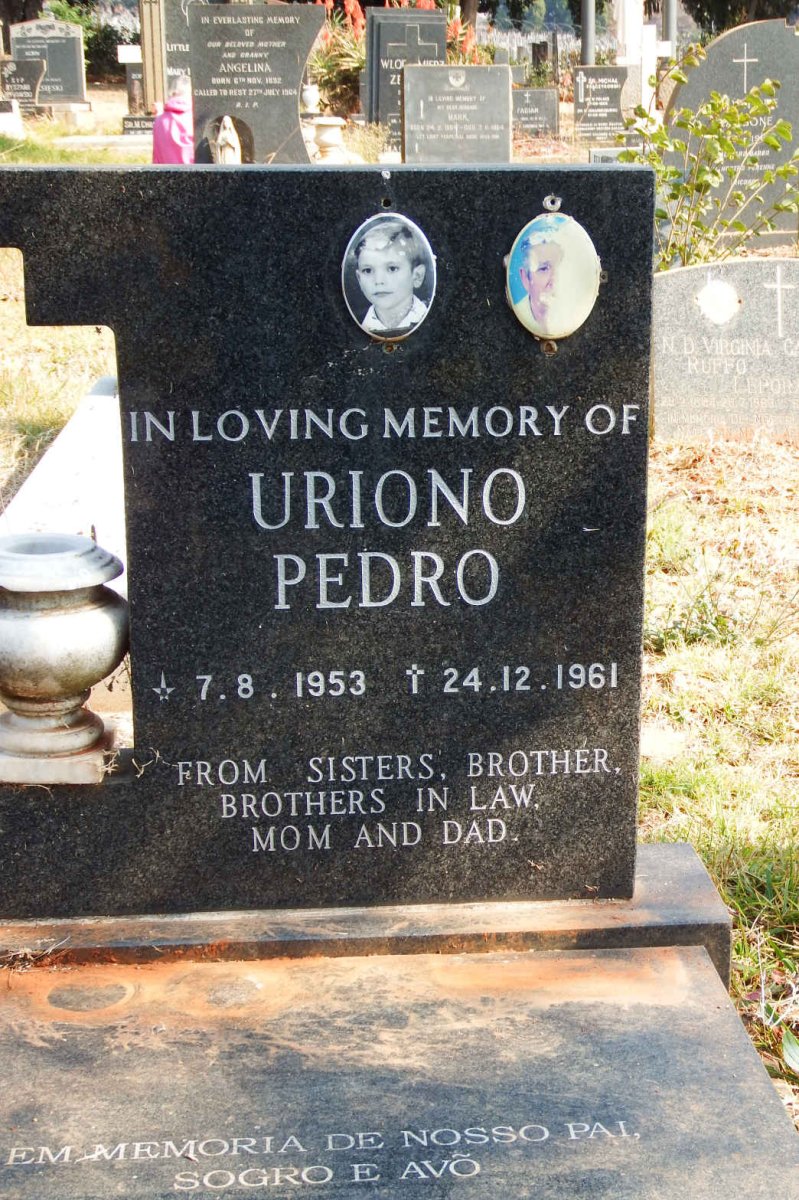 PEDRO Uriono 1953-1961