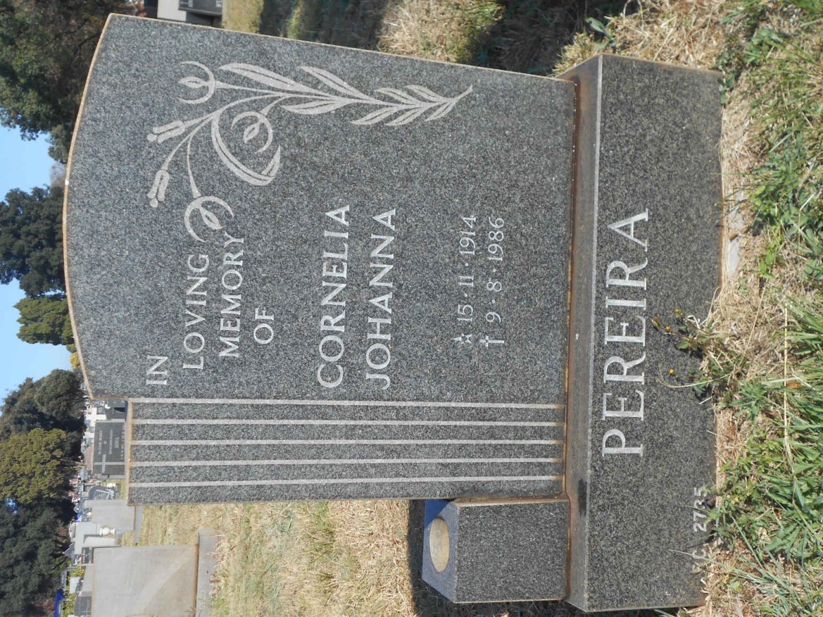 PEREIRA Cornelia Johanna 1914-1986