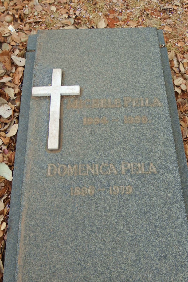 PEILA Michele 1894-1959 :: PEILA Domenica 1896-1979
