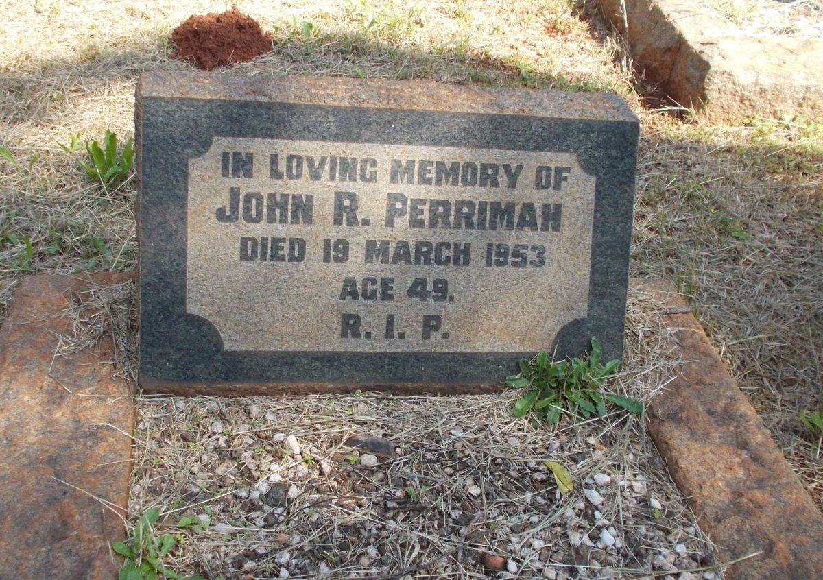 PERRIMAN John R. -1953