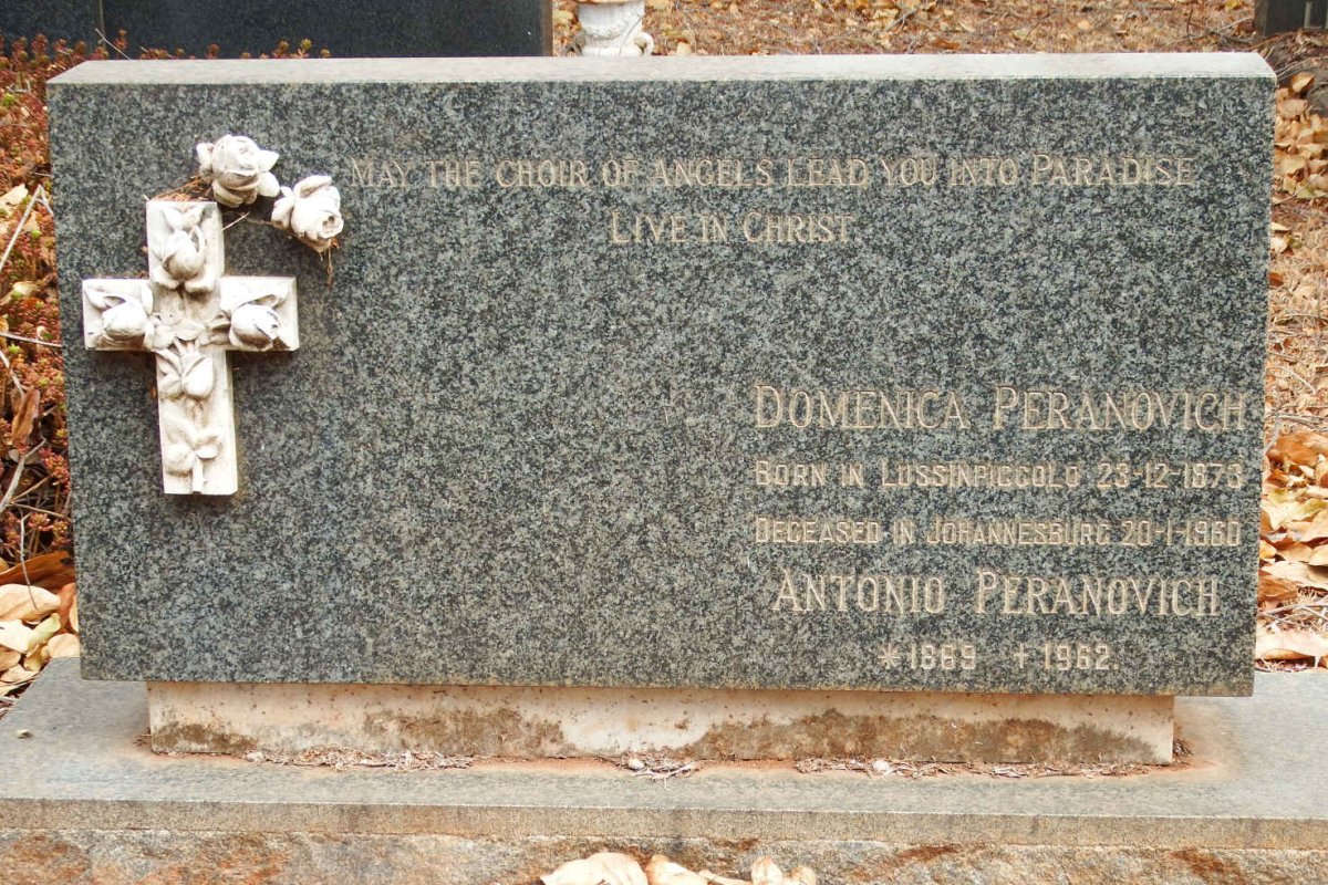 PERANOVICH Antonio 1869-1962 &amp; Domenica 1873-1960