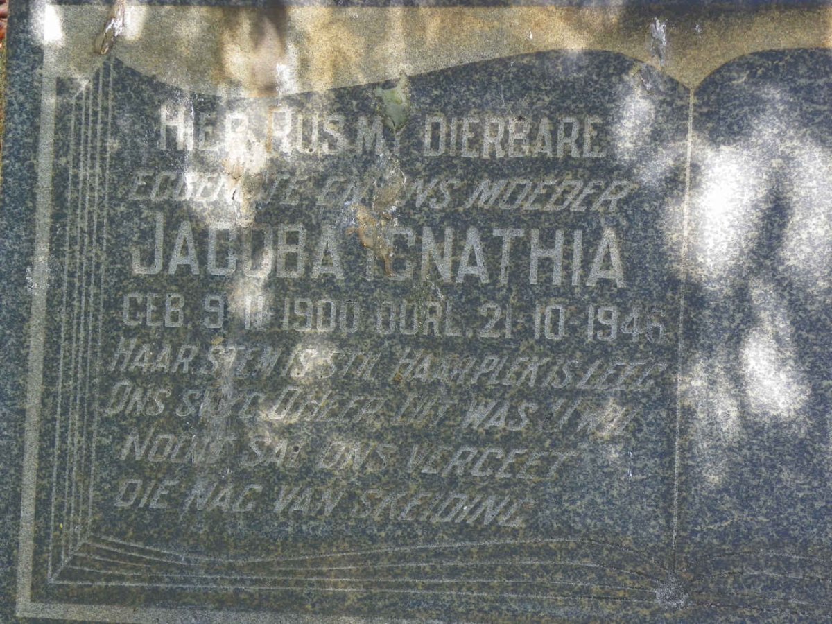 PETZER Jacoba Ignathia 1900-1946